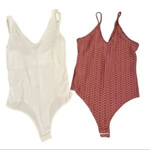 NWT Gaze Boho Womens Bodysuit Bundle SZ XS